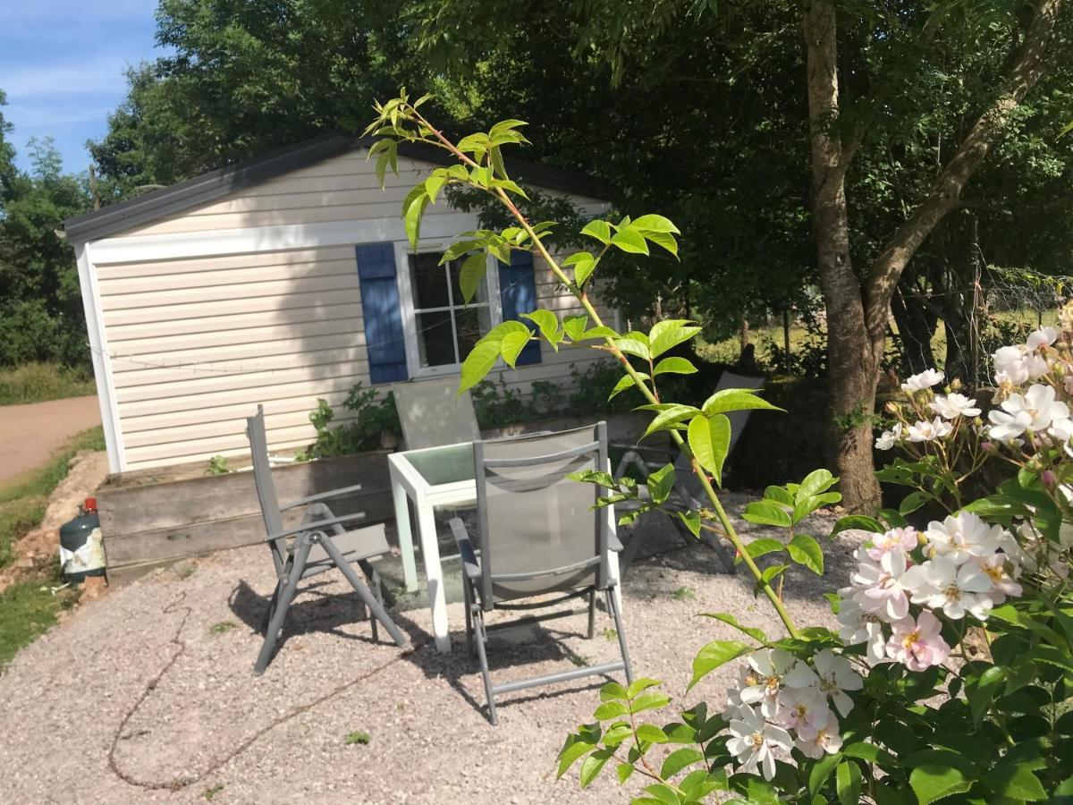 Mobil Home A La Ferme Saint-Martin-de-la-Mer المظهر الخارجي الصورة